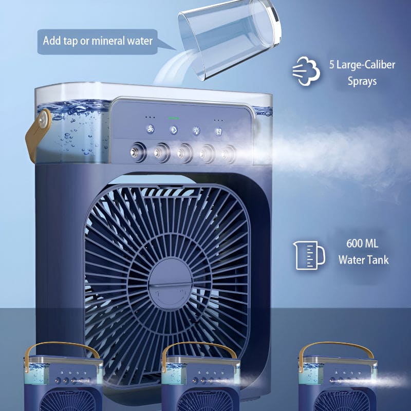 Mini Cooling Fan | 3 In 1 Mini Air Cooler Fan
